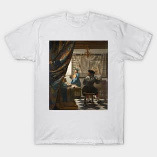 Jan Vermeer - The Art of Painting T-Shirt